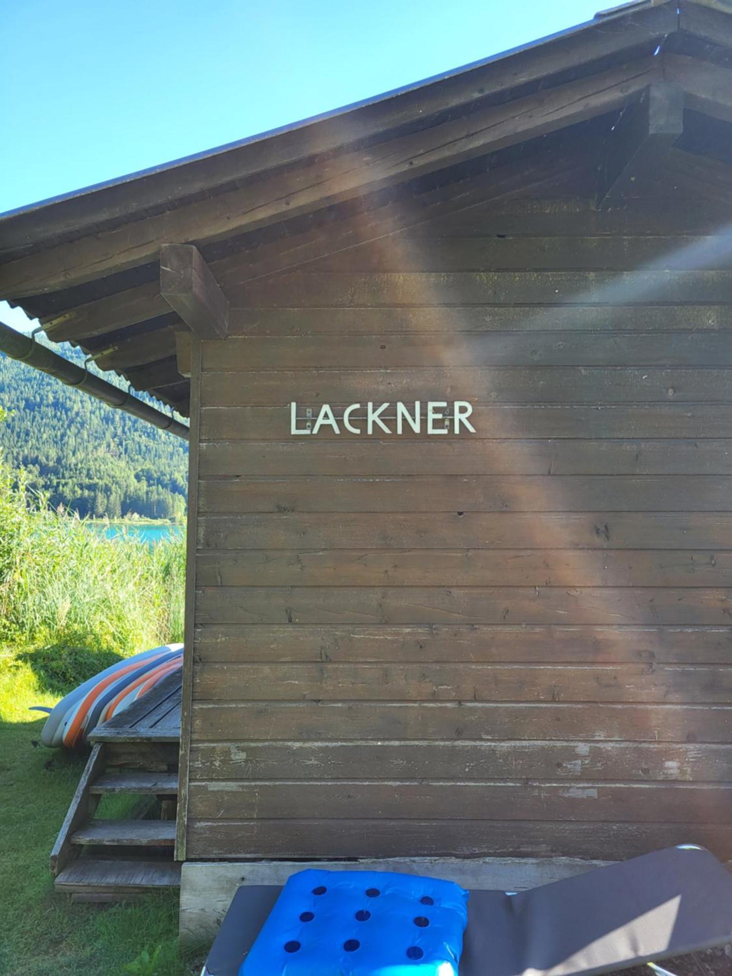 Haus Lackner Am Weissensee In Kaernten 외부 사진